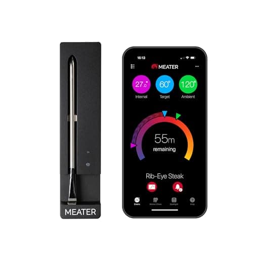 Image of MEATER SE: Smart Bluetooth Wireless Meat Thermometer Digital | 50+ Master Class Recipes in Free App | Internal & Ambient Temp | Ideal for Oven, Grill, Kitchen, BBQ, Smoker, Air Fryer, Sous Vide