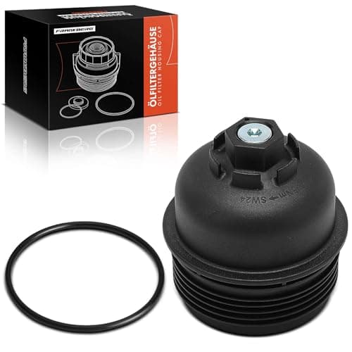 Image of Frankberg 1x Oil Filter Housing Compatible with Grand Santa Fé iX35 EL ELH LM Santa Fé II CM Santa Fé III DM DMA Sorento II XM Sorento IV MQ4 MQ4A Sportage QL QLE Replace# 253202F100