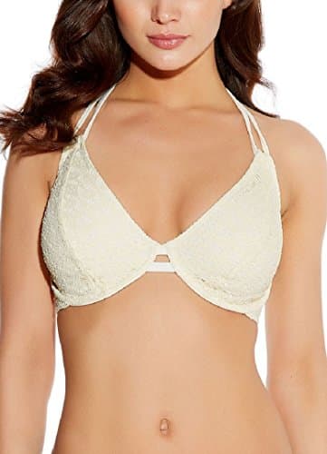 Image of Freya Swim Womens Spirit UW Bandless Halter Bikini Top size 30D in Ivory