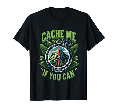 Image of Treasure Hunting Geocache Enthusiasts Geocache T-Shirt