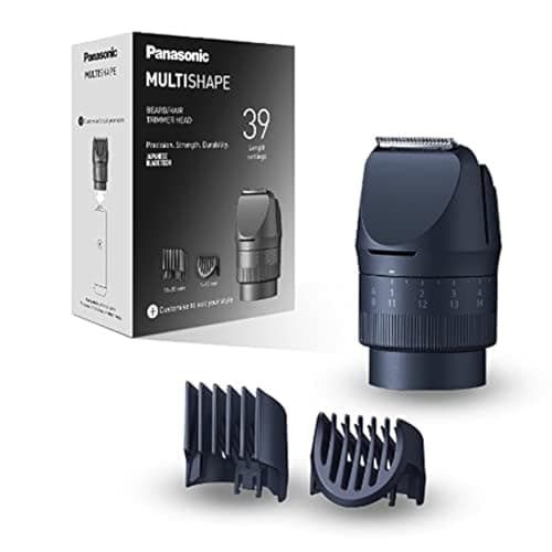 Image of Panasonic ER-CTN1 MULTISHAPE Modular Personal Care System, Beard Trimmer and Hairclipper Head for Men