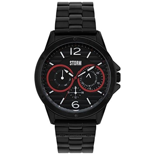 Image of STORM Aztrek Slate – Watch, Stainless Steel Strap, Black, Black/White, Bracelet