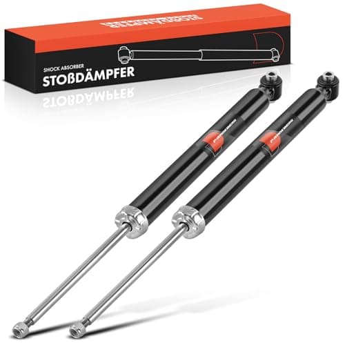 Image of Frankberg 2x Shock Absorber Strut Rear Left Right 585mm Gas pressure Compatible with E-Class W212 C-Class T-Model S204 Replace# 553381,2043262800