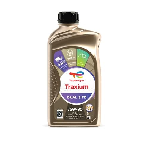 Image of TotalEnergies TRAXIUM DUAL 9 FE Synthetic 75W90 Transmission Oil API GL-4/5, MT-1, SAE J2360-1 Liter