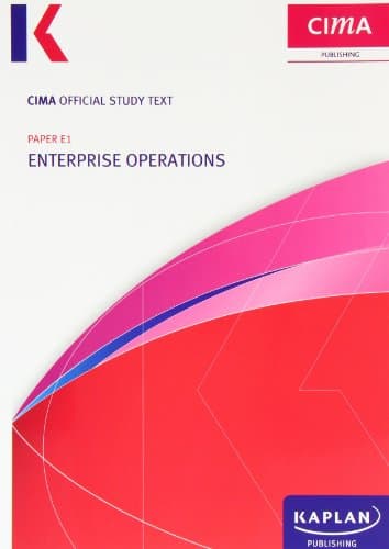Image of E1 Enterprise Operations - Study Text