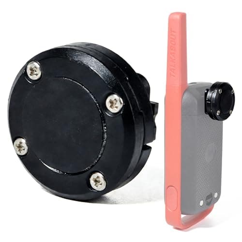 Image of HYS Walkie Talkie Magnetic Mount Compatible for Motorola Talkabout TLKR T42 T62 T82 T82 Extreme, Radio Belt Clip Replacement Part (T42/T62)