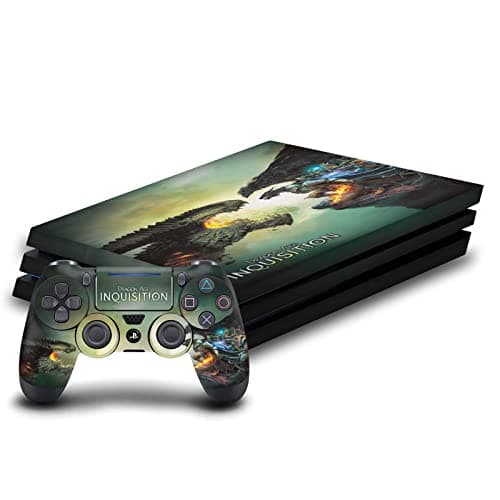 Image of Head Case Designs Officially Licensed EA Bioware Dragon Age Goty Key Art Inquisition Graphics Vinyl Gaming Skin Decal Compatible With Sony PlayStation 4 PS4 Pro Console and DualShock 4 Controller