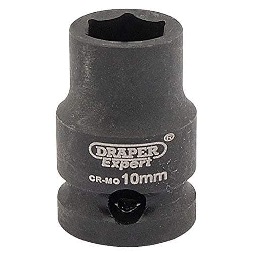 Image of Draper 6869 3/8" Square Drive Hi-Torq 6 Point Impact Socket, 10 mm Size , Blue