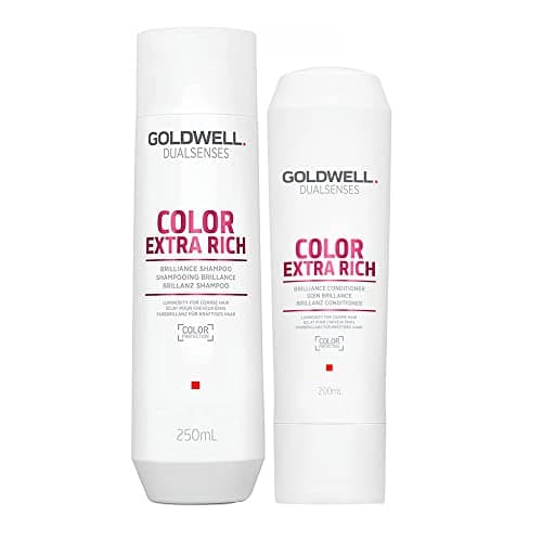Image of Goldwell Dualsenses Colour Extra Rich Brilliance Shampoo 250ml Conditioner 200ml