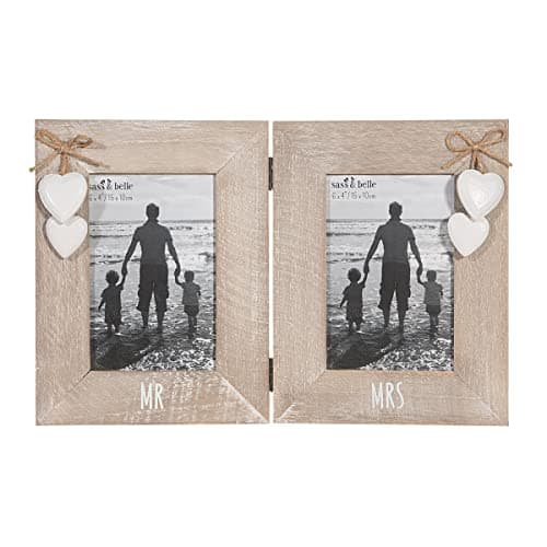 Image of Sass & Belle Mr And Mrs Double Frame