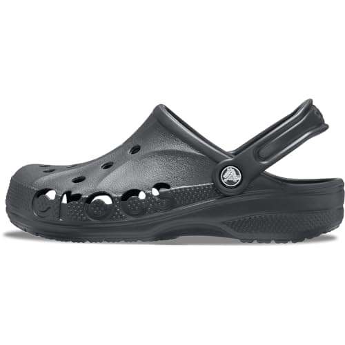 Image of Crocs Unisex Baya Clogs, Graphite,7 UK Men/ 8 UK Women