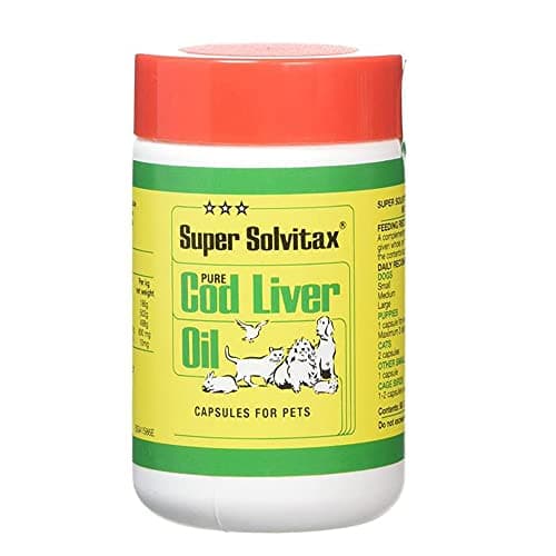 Image of Super Solvitax Cod Liver Oil Capsules x 90 (Bulk Deal of 3 Bottles) 200g - Bulk Deal of 3x