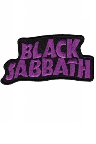 Image of Black Sabbath Never Say Die Patch Badge Embroidered Iron on Applique Patch Accessory