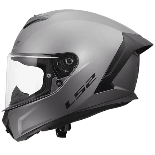 Image of LS2 FF820 RAPID III Full Face Motorcycle Helmet - MATT TITANIUM