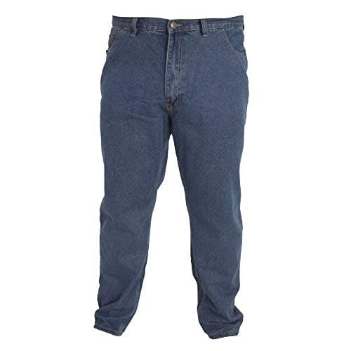 Image of Duke Rockford RJ510 Comfort Mens Stonewash Jeans - Stonewash - 52W/32L