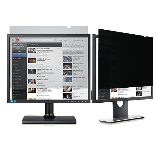 Image of McgojoHi 19-inch Computer Privacy Filter for 19" Square Monitor(5:4 Aspect Ratio) Screen Protector Film for Data Confidentiality Anti-Spy Anti-Blue Light Anti-Glare Fuss-Free Installation