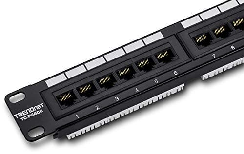 Image of TRENDnet TC-P24C6 24-Port Cat6 Unshielded Patch Panel