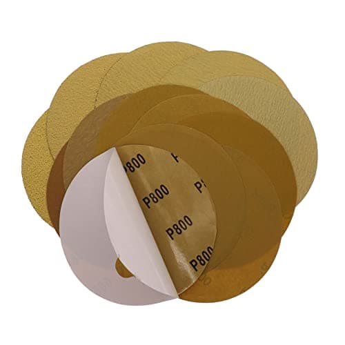 Image of Sandpaper 6" 150mm Sandpaper PSA Self Adhesive Adhesive Back Sanding Disc for DA Sanders for Automotive and Woodworking Finishing (Color : 120 Grit, Size : 20 Pcs)