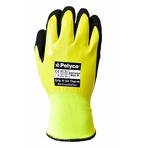 Image of Polyco GIOTH/09 Grip It Oil Thermal Gloves Size 9