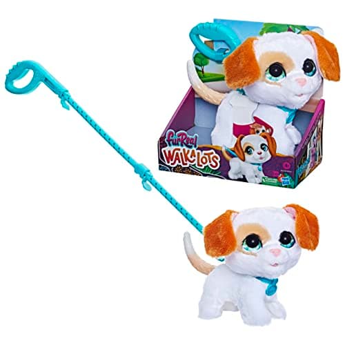 Image of FurReal Walkalots Big Wags Interactive Walking Dog Toy for Kids, Features Sounds and Reactions, Interactive Pets, Toys for Girls & Boys