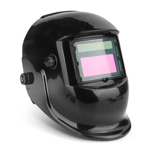Image of Welding Mask Auto Darkening Adjustable Shade Solar Powered Helmet For Tig Mig Arc Welding Ultimate Protection Comfort For Professional Welders