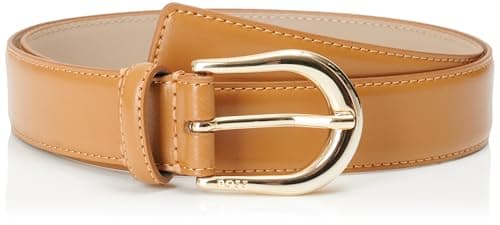 Image of BOSS Women's Carol-st-g_sz30 Belt, Medium Beige 260, 100