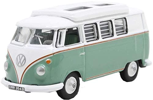 Image of Oxford 76VWS002 VW T1 Camper Turquoise/White 1:76