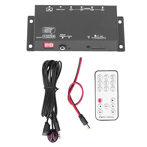 Image of Mobile Digital Video Recorder 4 Channel Mini MDVR 1080P for School Buses Tank Trucks Engineering Vehicles Automotive Electronics