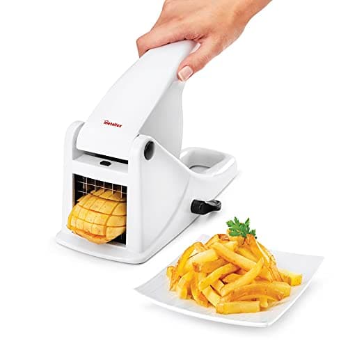 Image of Metaltex "Patato Plus" Potato and Vegetable Cutter, Silver