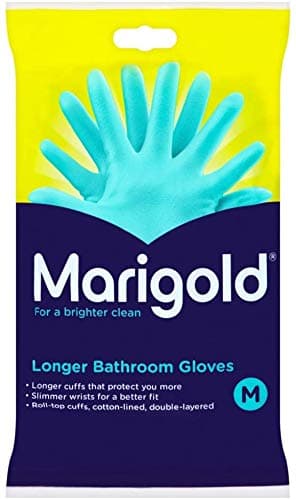 Image of Pair of Bathroom Gloves Medium