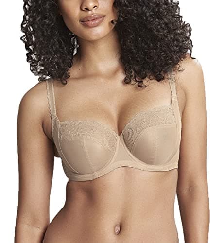 Image of Panache Women's Jasmine Balconnet Bra, Caramel, 32DD