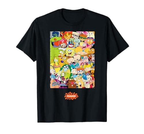 Image of Nickelodeon Classic 90s Characters T-Shirt