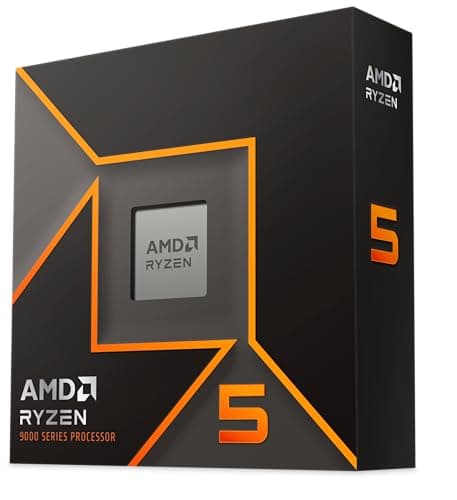 Image of AMD Ryzensets 5 9600X Processor (radeon graphics included, 6 Cores/12 Threads, 65W TDP, Socket AM5, Cache 38MB, up to 5.4 GHz max boost Frequency, no cooler)