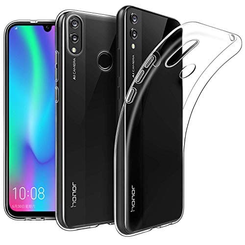 Image of Honor 10 Lite - Clear Case Ultra Thin Transparent Silicone Gel Cover for Huawei Honor 10 Lite (Honor 10 Lite, Clear)