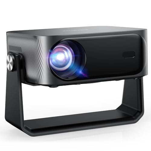 Image of [1500 ANSI/Auto Focus & Keystone/Built-in APPs] 4K Outdoor Projector with Wifi and Bluetooth, Smart Portable Proyector with Built in Apps YouTube/PrimeVideo & Dolby, Home Theater with HDR10+