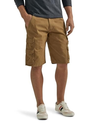 Image of Wrangler Men's Authentics Premium Cargo Short, Acorn Twill, 30
