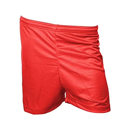 Image of Precision Micro-stripe Football Shorts 42-44 inch Red