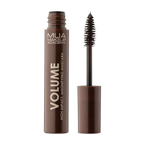 Image of MUA Makeup Academy High Impact & Magnifying Mascara, Brown, Vegan & Cruelty Free, 6 ml