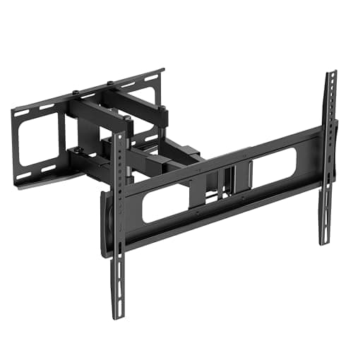 Image of ProperAV Heavy Duty Swing Arm TV Wall Bracket 37" 40" 42" 43" 46" 50" 55" 60" 65" 70" 75" 77” 83” 86” VESA Max 600x400 Black