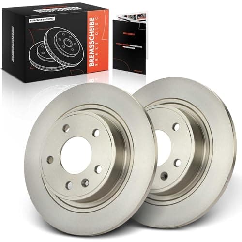 Image of Frankberg Brake Disc Set incl. 2x Discs Rear Solid Ø292mm Compatible with Astra J Caravan P10 Zafira Tourer C P12 Astra J GTC Replace# 13502138,13502139