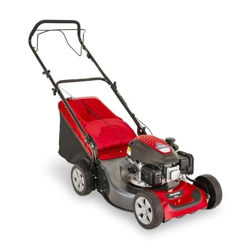 Image of Mountfield SP46 Petrol Lawnmower, Self-Propelled, 46 cm Cutting Width, 139 cc ST140 Autochoke Petrol Engine, Up to 500 m², Includes 60 Litre Grass Collector
