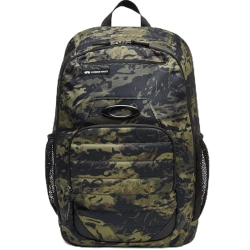 Image of Oakley Backpacks Enduro 25Lt 4.0 Backpack, Tiger Camo Green, One Size, Tiger Camo Green, One Size, Enduro 25lt 4.0 Backpack