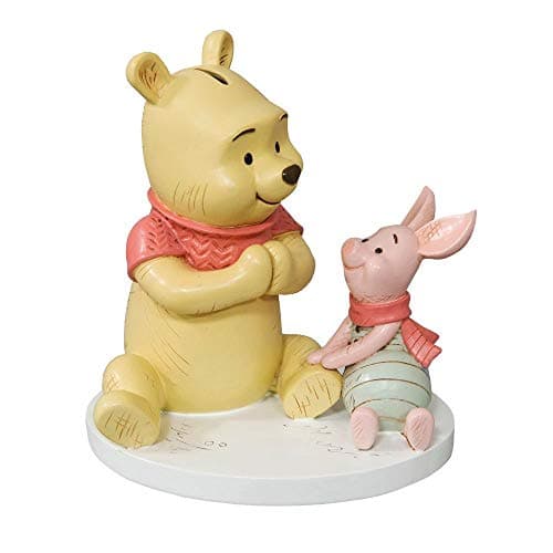 Image of Disney Winnie The Pooh & Piglet Money Box Bank Baby Nursery Christening Gift