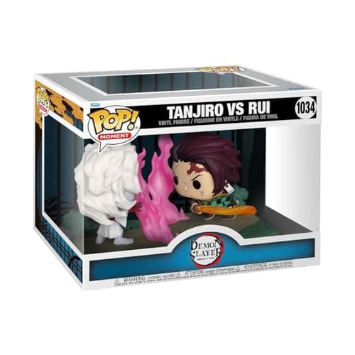 Image of Funko POP! Moment: Demon Slayer - Tanjiro Kamado Vs. Rui - Collectable Vinyl Figure - Gift Idea - Official Merchandise - Toys for Kids & Adults - Anime Fans - Model Figure for Collectors and Display