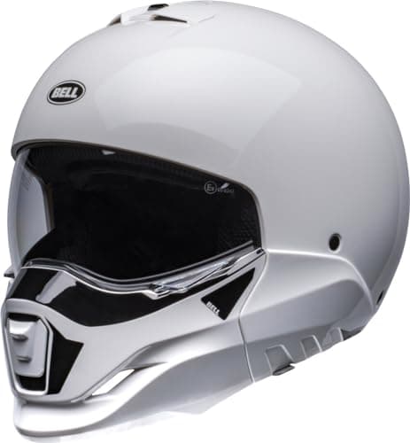 Image of BELL modular helmet BROOZER white 7150204 size S