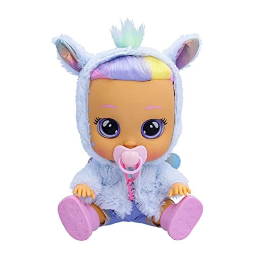 Image of CRY BABIES Dressy Fantasy Jenna | Interactive Doll that cries Real tears with Hair to Style, Clothes to Wear and Accessories - Toy and Gift for Boys and Girls