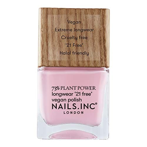 Image of Nails.INC 73% Plant Power Nail Polish, Long Lasting Nail Color Lasts Up to 10 Days, Quick Drying, Cruelty Free, Vegan, 21 Free Formula, Everyday Self-Care, (14ml)
