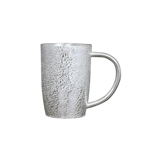 Image of KIBONCY Silver Sterling Silver Teapot 999 Hand Silver Teapot 999 Sterling Silver Tea Set Teapot Cup Kettle Household Drinkware Household Tea Set Pot A