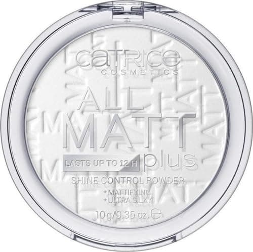 Image of Catrice All Matt Plus Shine Control Powder, longlasting, mattifying, fixing, translucent, matte (10g)
