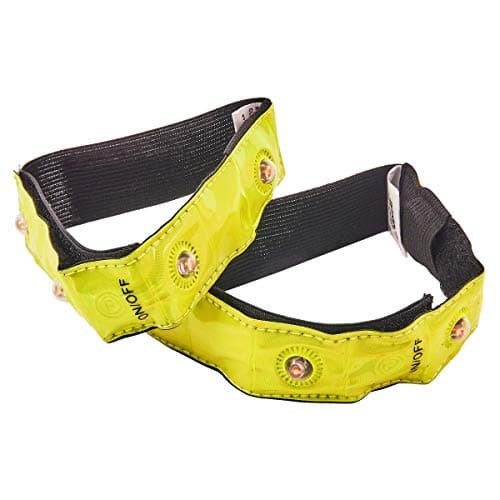 Image of Amtech 4-LED Flashing Reflective Safty Bands, Clear